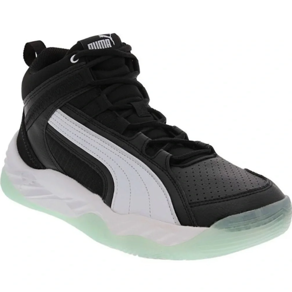 Puma 374899-01 Mens Rebound Future Evo   Basketball Sneakers Shoes Casual ‎  -